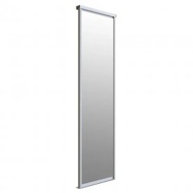 Дверь-купе 583x2252 мм зеркало/серебро Elegant