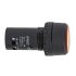 Кнопка плоская EKF PROxima SW2C-10D 24 В IP54 без фиксации с подсветкой желтая (sw2c-md-y-24)