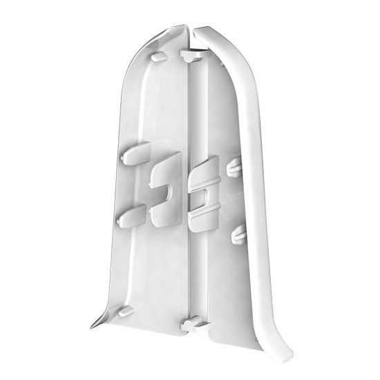 Заглушка торцевая Ideal Классик 70 мм белая левая-правая (2 шт.)