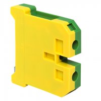 Колодка клеммная винтовая EKF PROxima 16 кв.мм желто-зеленая (50 шт.) (plc-ek-16/80)
