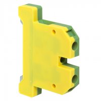 Колодка клеммная винтовая EKF PROxima 6 кв.мм желто-зеленая (40 шт.) (plc-ek-6/40)