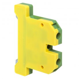 Колодка клеммная винтовая EKF PROxima 6 кв.мм желто-зеленая (40 шт.) (plc-ek-6/40)