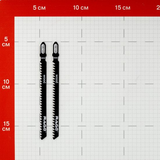 Пилки для лобзика Rage by Vira T301CD (552030) по дереву L90 мм чистый рез (2 шт.)