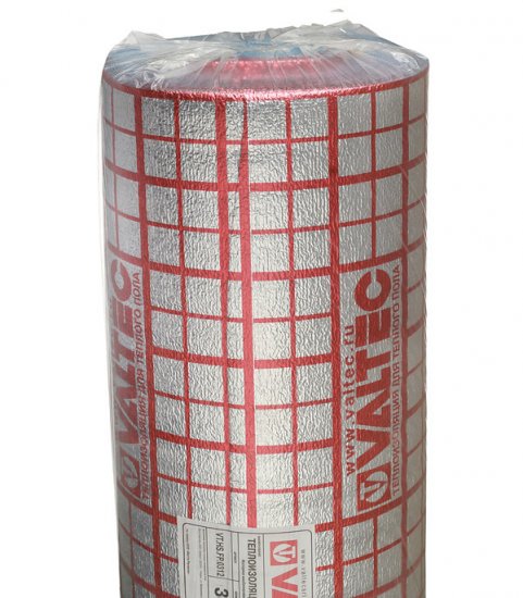 Подложка Valtec 3 мм 1,2х25 м для теплого пола с разметкой (VT.HS.FP.0312)