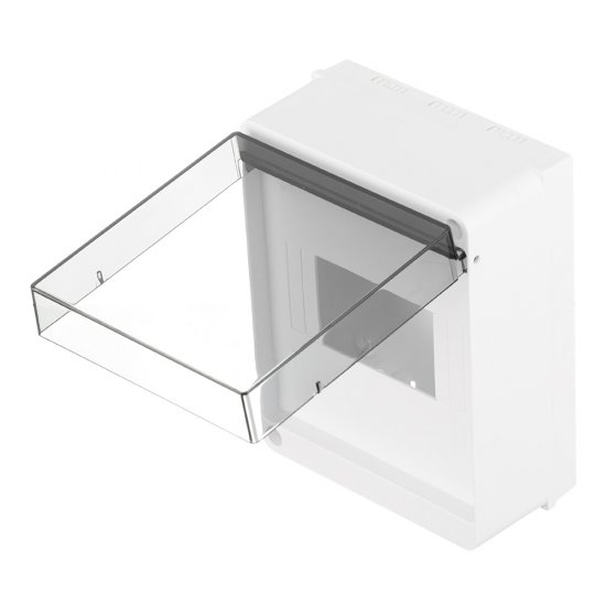 Щит распределительный навесной Systeme Electric City9 пластиковый IP40 180х140х85 мм 6 модулей прозрачная дверь