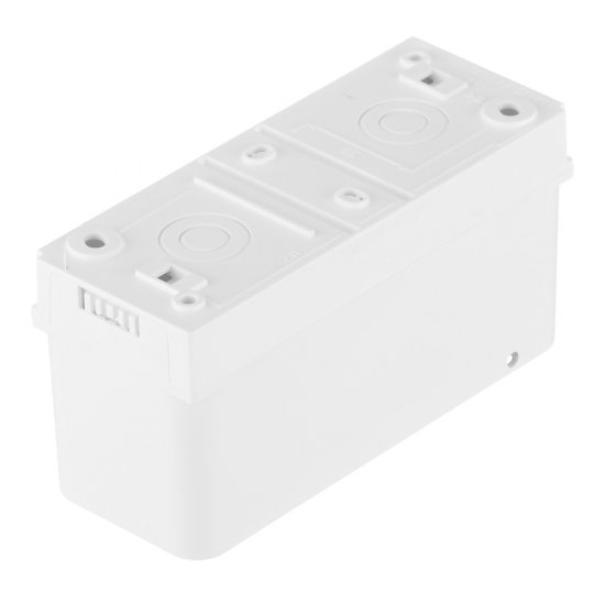 Щит распределительный навесной Systeme Electric City9 пластиковый IP40 140х55х70 мм 2 модуля белый