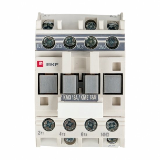 Контактор модульный EKF PROxima (ctr-s-18-36) 36 В 18 А тип AC 3P малогабаритный