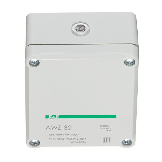 Фотореле модульное F&F AWZ-30 (EA01.001.004) 230 В 30 А 1P+N с датчиком