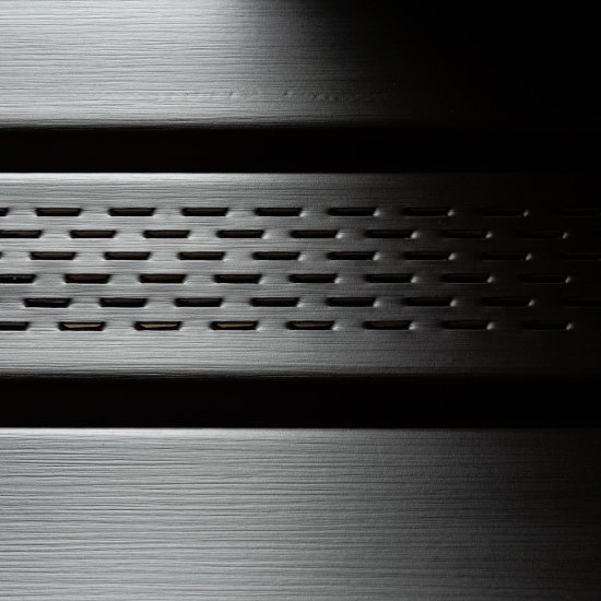 Софит ПВХ с центральной перфорацией Docke Standard шоколад 3000х305 мм