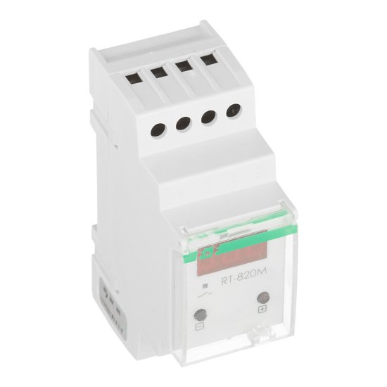 Реле контроля температуры модульное F&F RT-820M 230 В 16 А тип AC/DC (EA07.001.007)
