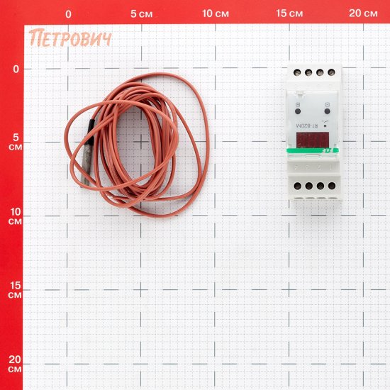 Реле контроля температуры модульное F&F RT-820M 230 В 16 А тип AC/DC (EA07.001.007)