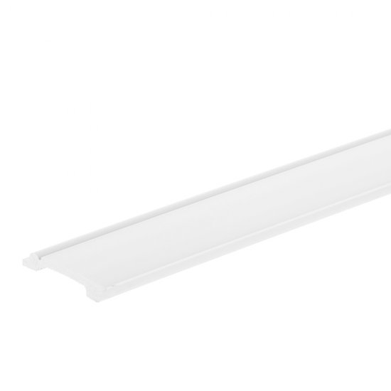 Плинтус экополимер Cosca 79х13х2000 мм белый (PX002)