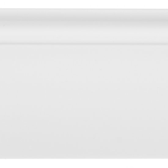 Плинтус экополимер Cosca 79х13х2000 мм белый (PX002)