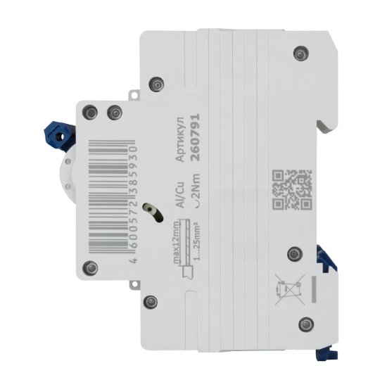 Автоматический выключатель модульный КЭАЗ OptiDin 3P 16А тип C 6 кА 380 В (260791)