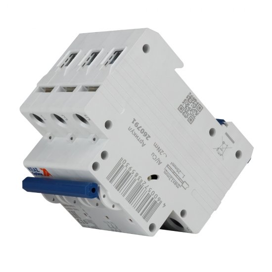 Автоматический выключатель модульный КЭАЗ OptiDin 3P 16А тип C 6 кА 380 В (260791)