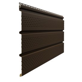 Софит ПВХ перфорированный Docke Standard шоколад 3000х305 мм