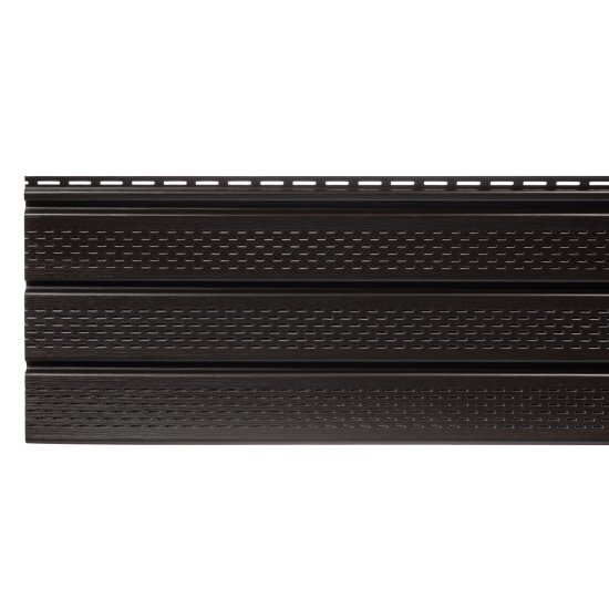 Софит ПВХ перфорированный Docke Standard шоколад 3000х305 мм