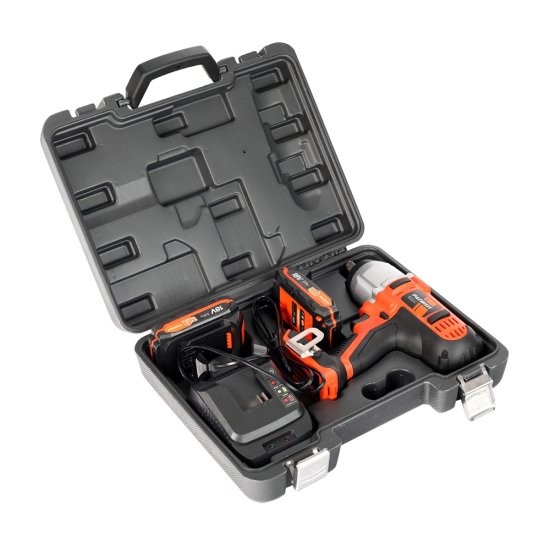 Гайковерт ударный аккумуляторный Patriot BR 360UES 1/2 18 В 2 Ач Li-Ion 2 АКБ и ЗУ (180301561)