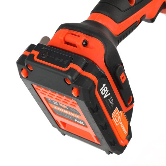 Гайковерт ударный аккумуляторный Patriot BR 360UES 1/2 18 В 2 Ач Li-Ion 2 АКБ и ЗУ (180301561)