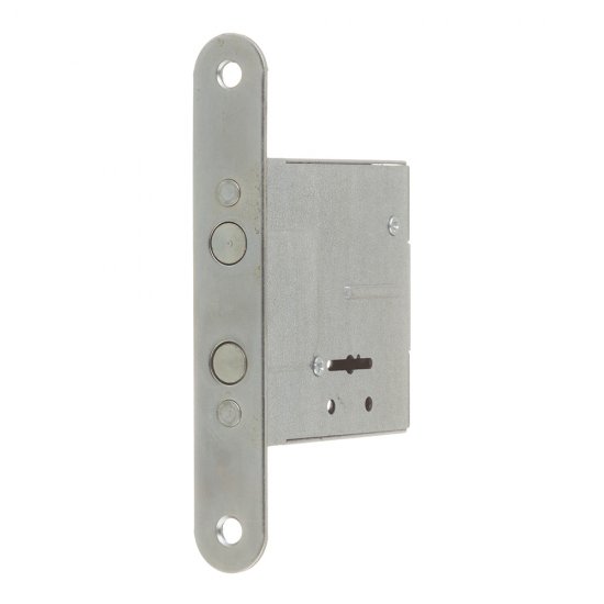 Замок врезной Абсолют ЗВ 8/3 для входной двери хром 3 ключа