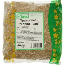 Семена газона Зеленый уголок Травосмесь Город-сад