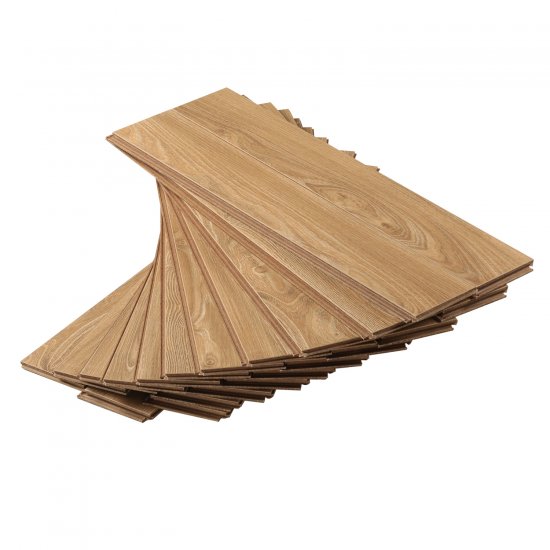 Ламинат 34 класс Woodstyle Arrow дуб компаунд 1,32 кв.м 12 мм с фаской художественный