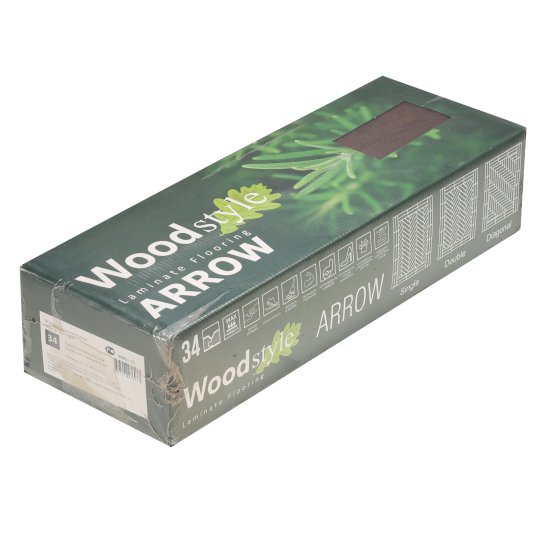 Ламинат 34 класс Woodstyle Arrow дуб торрид 1,32 кв.м 12 мм с фаской художественный