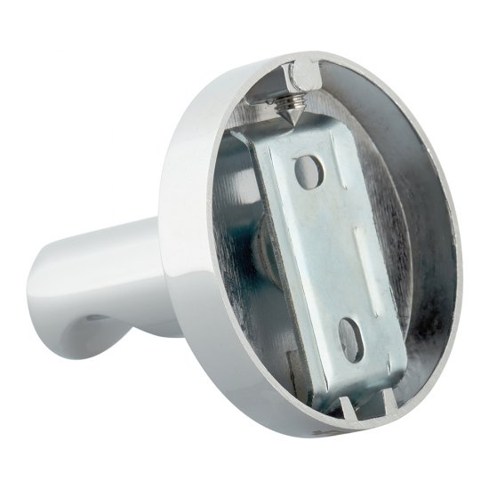 Крючок для ванной Fixsen Hotel одинарный на шуруп металл хром (FX-31005B)