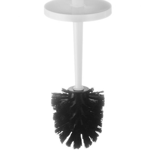 Ершик для унитаза Fixsen White Boom напольный пластик белый (Fx-412-5)