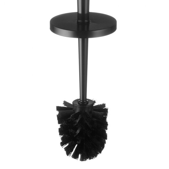 Ершик для унитаза Fixsen Black Boom напольный пластик черный (FX-411-5)
