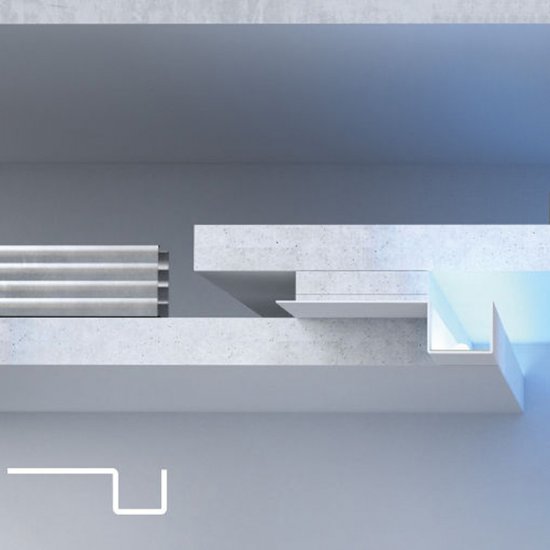 Профиль теневого примыкания P-образный оцинкованный 15х50 мм 2 м 0,7 мм Knauf