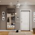 Дверь входная Mastino Home Eco левая букле графит - ларче белый 960х2050 мм