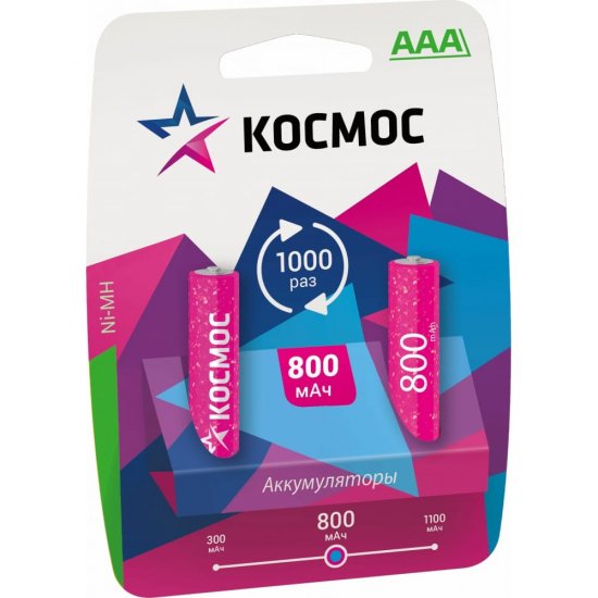 Аккумулятор КОСМОС R03