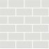 Мозаика Starmosaic Brick White Glossy белая керамическая 295х291х6 мм глянцевая