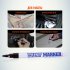 Маркер лаковый для промышленной графики MunHwa Paint Marker Slim черный грифель 2 мм