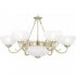 Люстра потолочная Arte Lamp Windsor E14 240 Вт 9 кв.м (A3777LM-6-2AB)