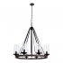 Люстра потолочная Arte Lamp Dalim E14 480 Вт 18 кв.м (A7014SP-8BK)