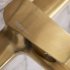 Смеситель для ванны WasserKraft Abens золото однорычажный с коротким изливом с лейкой (5501)