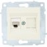 Механизм компьютерной 1-местной розетки rj45 OVIVO CAT6