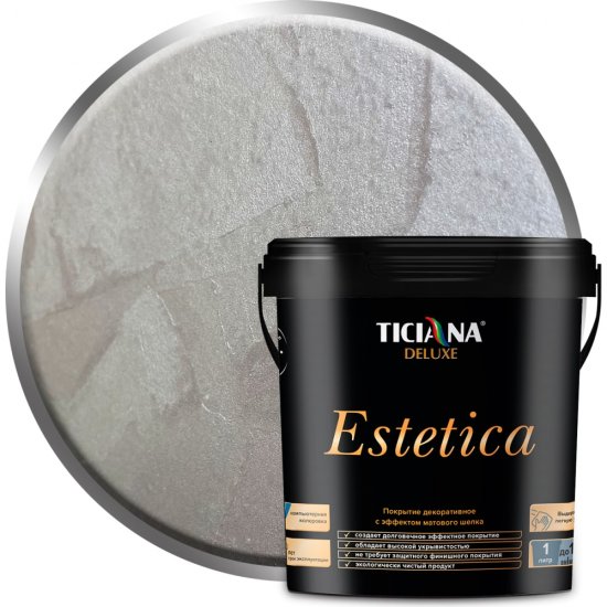 Декоративное покрытие Ticiana DeLuxe Estetica