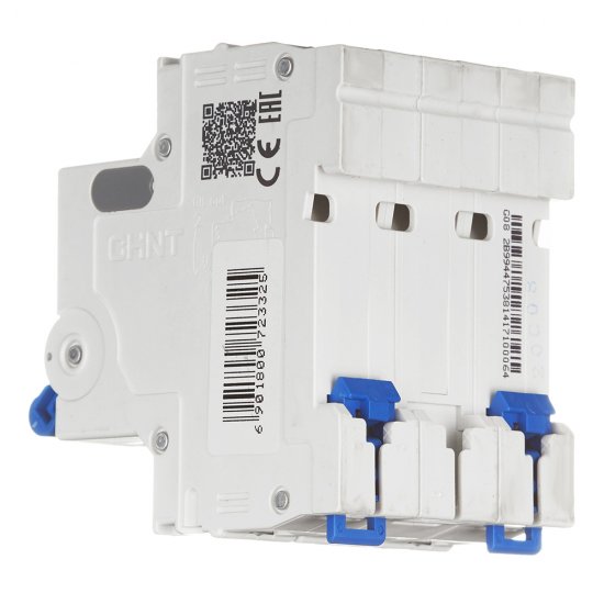 Автоматический выключатель модульный Chint NXB-63 3P 20А тип C 6 кА 400 В (814171)