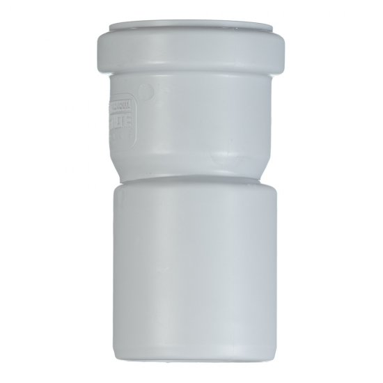 Переходник Pro Aqua Stilte Plus d50х58 мм пластиковый эксцентрический шумопоглощающий для внутренней канализации