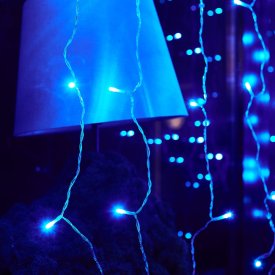 Светодиодный занавес Uniel 240/TTK BLUE IP44 ULD-C3020