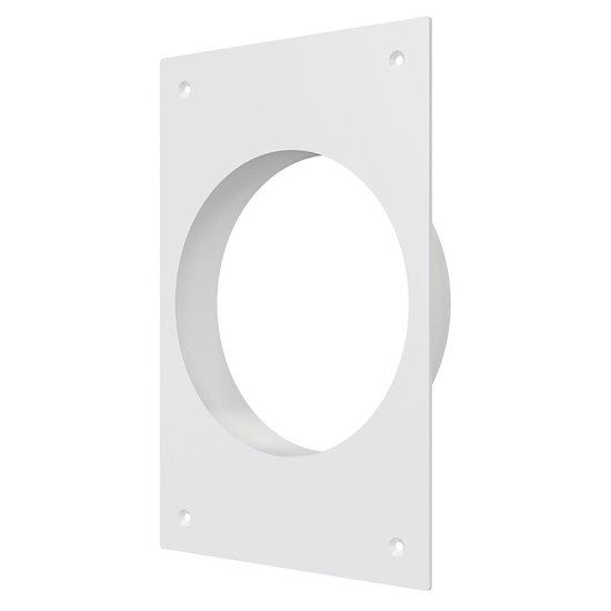 Накладка для круглых воздуховодов торцевая Era с фланцем d100 мм 113х113 мм