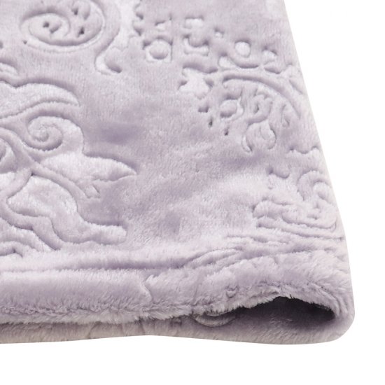 Плед 200х220 см Belezza Кристалл микрофибра фиолетовый