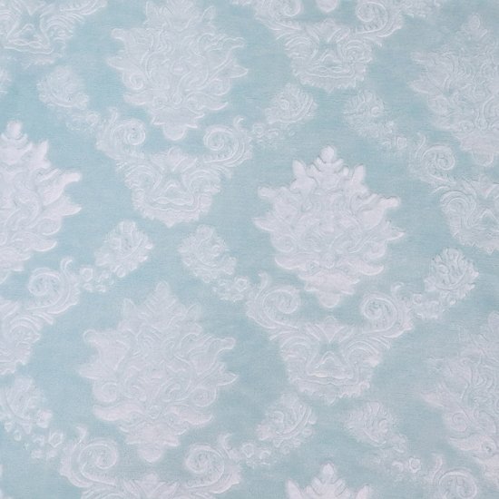 Плед 200х220 см Belezza Кристалл микрофибра голубой