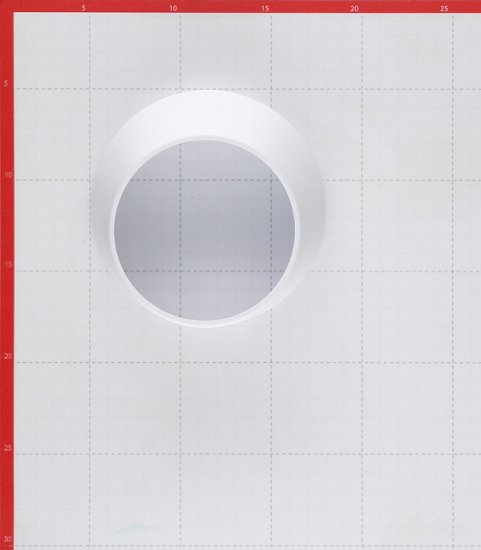 Соединитель для круглых воздуховодов эксцентриковый ERA пластиковый d100/125 мм