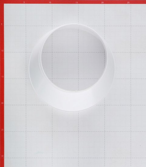 Соединитель для круглых воздуховодов эксцентриковый Era пластиковый d125/160 мм