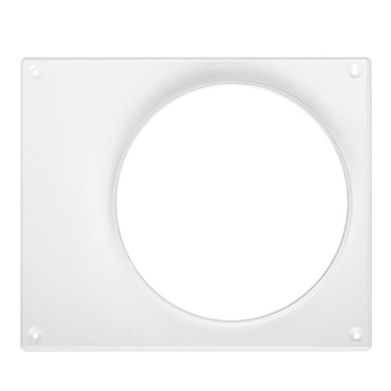 Площадка торцевая ERA с фланцем d160 мм металлическая