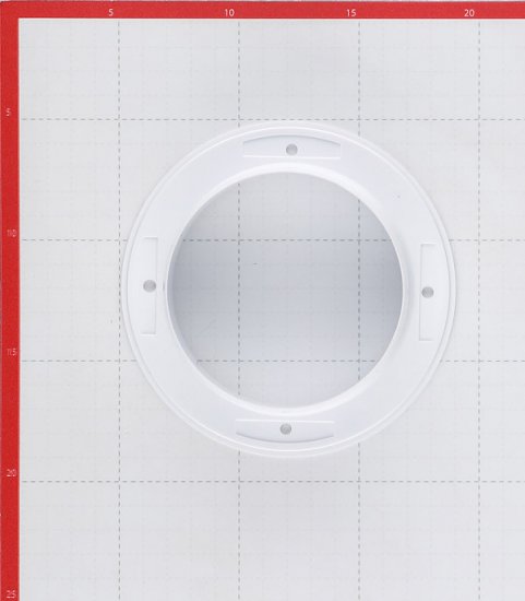 Фланец для круглых воздуховодов d100 мм Era пластиковый